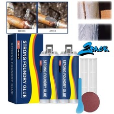 2pcs Strong Foundry Glue, High Temperature Resistant Casting Repair