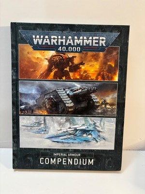 2020 Warhammer 40K Imperial Armour Compendium Hardcover Book