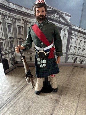 Vintage Action Man Argyll Sutherland Colour Sergeant Figur