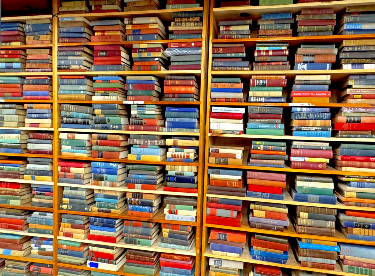 Lot of 20 Decorative Vintage Hardcover Books – Old, Rare & Random