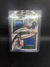 2024 Panini Immaculate Kurt Warner and Mathew Stafford dual Patch /49