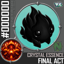 World Zero WZ - MASCOTA - ESENCIA DE CRISTAL con HABILIDAD DE ACTO FINAL - #000000