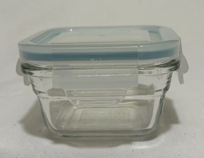 Glasslock Oven Safe Container W/Airtight Lid 3.5  ~ 4 Ounces EUC