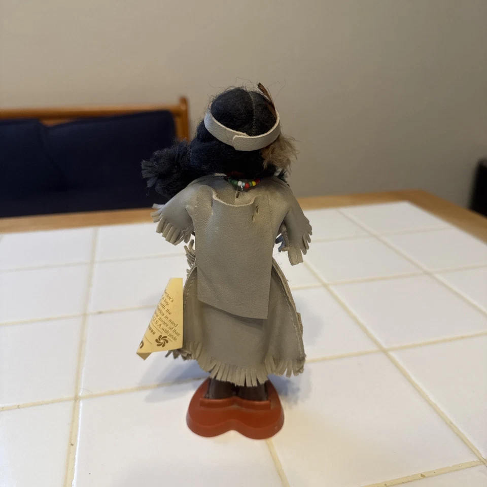 Carlson Dolls- MESCALERO  PRINCESS-Native American Indian Doll- 7.5" Tall  - Image 3 of 4