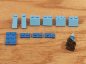 Lego 7312 Life on Mars: T3-Trike INCOMPLETE