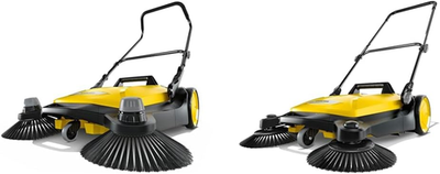 #ad Kärcher S 6 Twin Walk Behind Outdoor Hand Push Floor Sweeper amp; S 4 Twin Walk $917.99