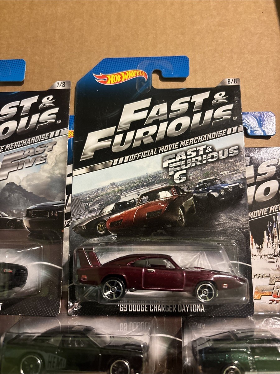 Hot Wheels Fast and Furious 2013 complete set of 8 Supra Skyline