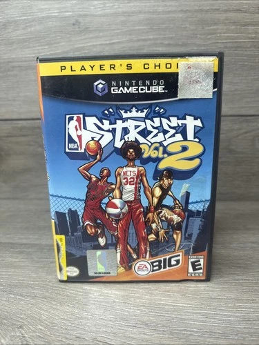 NBA Street Vol. 2 (Nintendo GameCube GCN, 2003) Complete with Manual