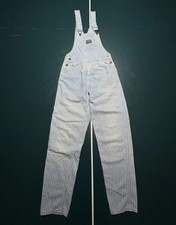 Vintage Oshkosh B Gosh Vestbak Overalls Bibs Size 28x30 Hickory Striped USA 80s