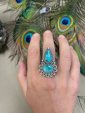 Turquoise ring made in your size