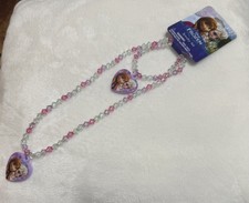 DISNEY FROZEN Elsa Anna 2Pc Necklace  Bracelet Set JEWELLERY Gift Girls