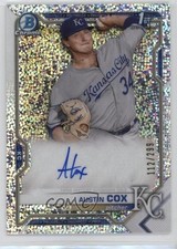 2021 Bowman Chrome Prospects Speckle Refractor /299 Austin Cox #CPA-AC Auto 1ku7