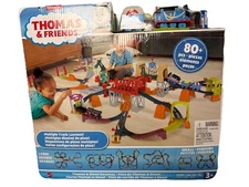 New Fisher-Price Thomas & Friends Train Diesel Raceway Motorized 80+ Pieces