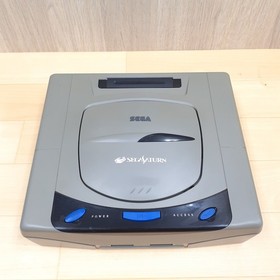 Sega Saturn Console Japan Gray with 2 controllers & 6 games Tokimeki Memorial