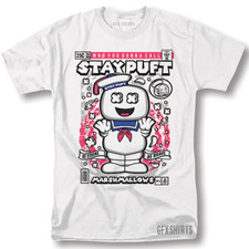 Ghostbusters Funko Stay Puft Marshmallows Shirt Vintage Graphic Design T-Shirt