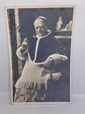 Vintage RPPC Postcard Pope Pius XI Signed (Print) Vatican Stamp Postmarked 1939