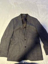 NWOT Men  s Hart Schaffner Marx Size Medium Grey Casual Suit Jacket 295