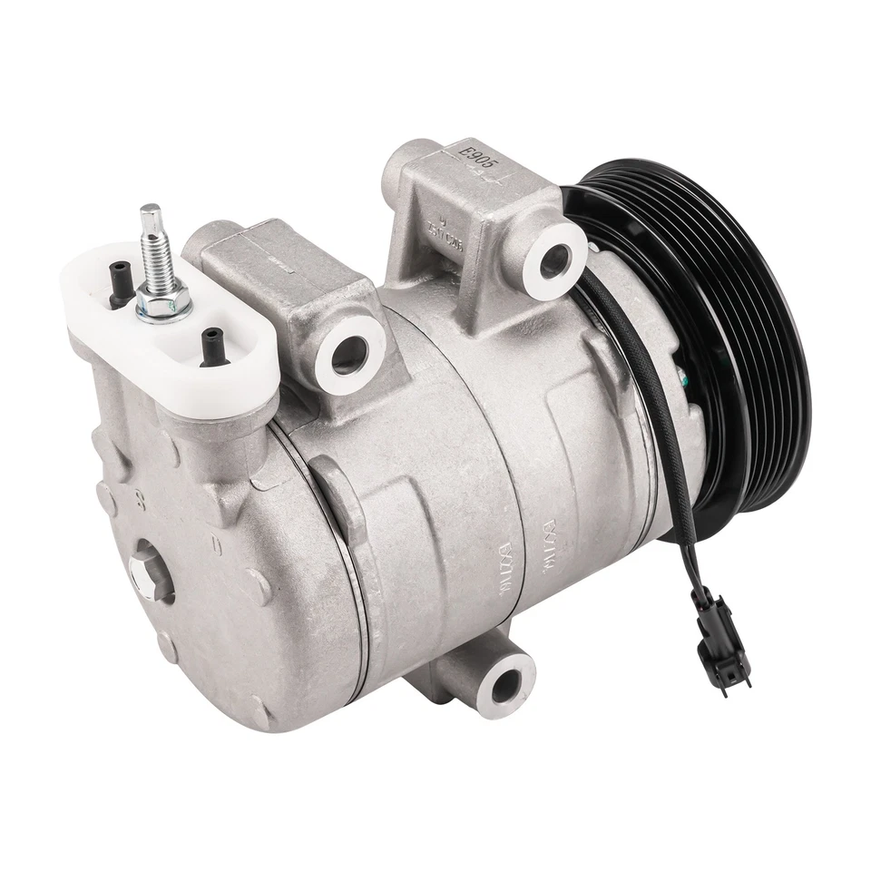 AC Compressor Fits Chevrolet Equinox 2006-2009 Pontiac Torrent 2006-2007 68661 - Image 3 of 4