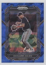 2023 Panini Prizm Blue Ice Prizm Edouard Julien #70 0s07