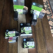 Lot Of HP GENUINE 950XL BLACK 951 COLOR INK OFFICEJET PRO 8100 I New Unopened