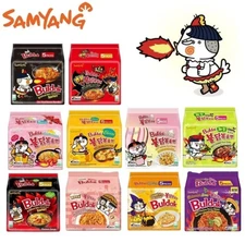 Samyang Buldak Hot & Spicy Korean Ramen Variety Pack – Halal Instant Noodles