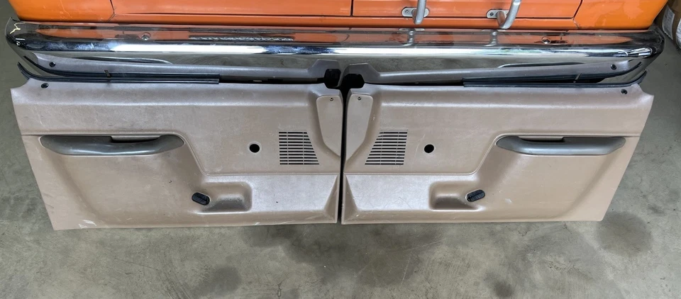 Camión Ford F-150/250/350 1987-1991 paneles de puertas manuales bronceados ambos L/R como en la foto Foto 2 de 4