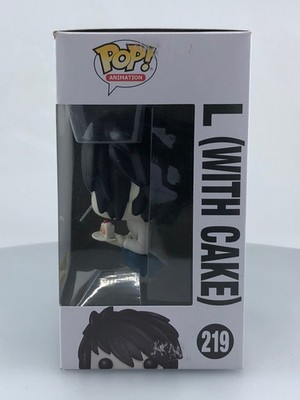 Funko Pop! Vinyl: Death Note - L (w/ Cake) - Hot Topic (Exclusive