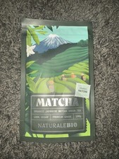 NaturaleBio Japanese Organic Matcha Green Tea Powder - Premium Grade-100g.