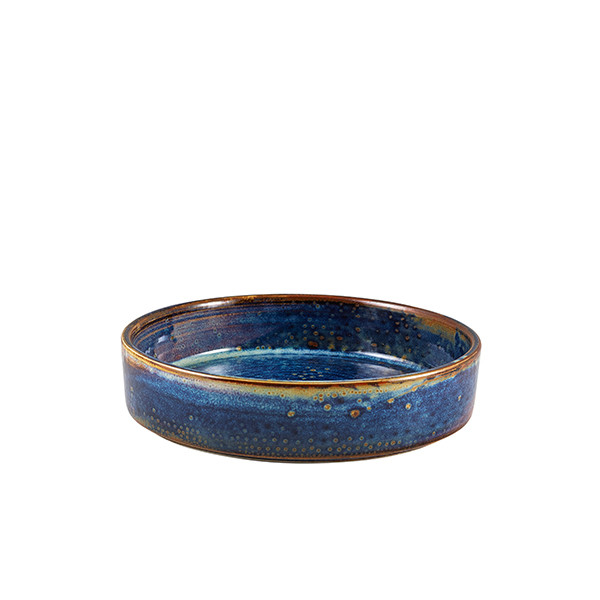 Terra Porcelain Aqua Blue Presentation Bowl For Hotel Events 18cm Pack of 6
