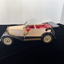 Vintage Japan Tin Rambling Roadster Friction Toy Antique Car Japan 1950s/1960s