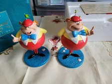WDCC Tweedle Dee & Tweedle Dum "Riddles 'n' Rhymes" and "Puzzles 'n' Poems"