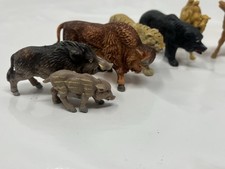 DDR Plastik Figuren Tiere Spielzeug Plaho Set Retro Vintage