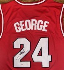 Paul George Signed Autographed Fresno State Bulldogs Jersey PSA/DNA COA