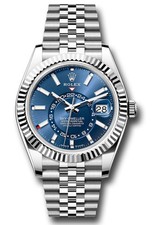 Rolex SkyDweller Blue Index Dial on Jubilee 336934 Complete 2024