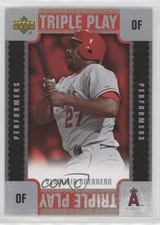 2007 Upper Deck Triple Play Performers Vladimir Guerrero (Scratch Off) HOF 0m5g