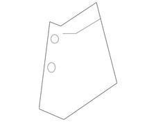 Genuine Nissan Fender Molding 63872-1jb0a