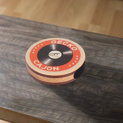 Bunte Maracas Cajon Trommel leichtes Design ideal für reisende Musiker