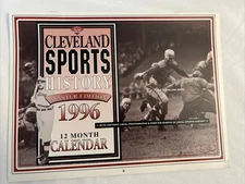 1996~Cleveland Sports History Calendar~photos~575 Events~Browns~Cavs~Barons~NICE