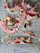 8 piece Sugar Glider Cage set BEAUTY AND THE ...