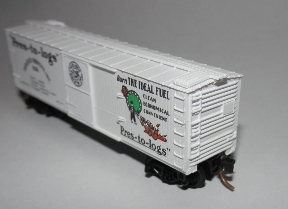 Kadee Micro Trenes N 40' Potlach Forests 426 Dbl. Coche de caja forrado de madera #42060 Foto 4 de 4