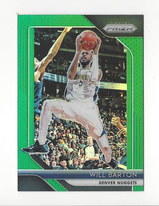 2018-19 Prizm Basketball Green Prizms Singles - You Choose