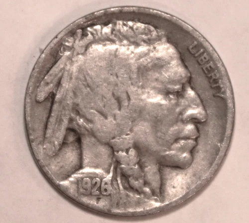 1926-P Buffalo Nickel - Fine - #3204-05 - FREE SHIPPING