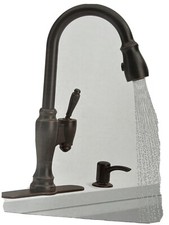 KOHLER kitchen faucet pull down sprayer head. BRONZE Arsdale R22970 SD 2BZ