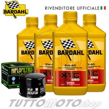 Tagliando BMW K 1200 RS / SE ( Vers. 2000 ) Olio BARDAHL XTC 5W40 + filtro Hiflo