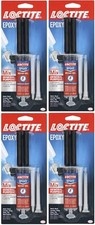 Loctite 1365868 2 Part Epoxy Instant Mix 5 Minute Syringe Adhesive -Pack of 4