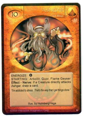 TC 43 Magi Nation Duel ''Ashgar'' Foil