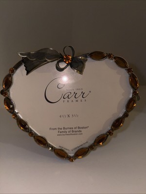 Carr Frames Picture Frame W/Costume Stones by 4 1/2 X 3 1/2  with Easel.