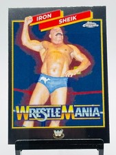 2025 WWE Topps Chrome WrestleMania Recall Retail Inserts - Complete Your Set