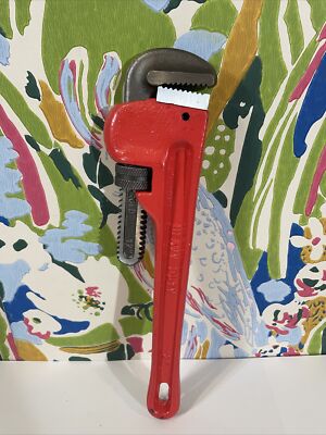 Westward 3LY98A 12'' Cast Iron Pipe Wrench 2 in Jaw 12 in Overall