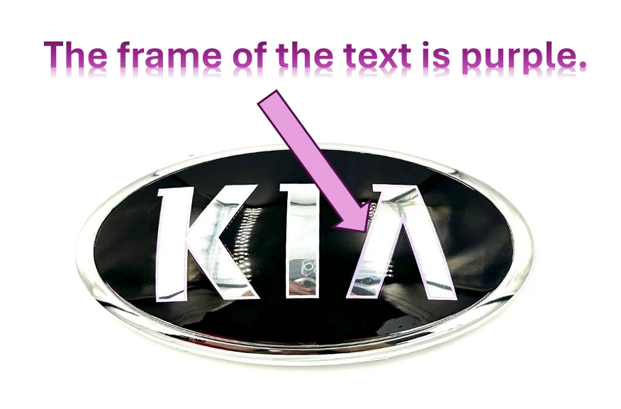 GENUINO KIA SPORTAGE 2013-2014-2015-2016 MALETERO TRASERO EMBLEMA 86353-3W510 Foto 2 de 2